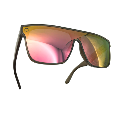 Polarized Pink/Yellow Lightweight Sunglasses