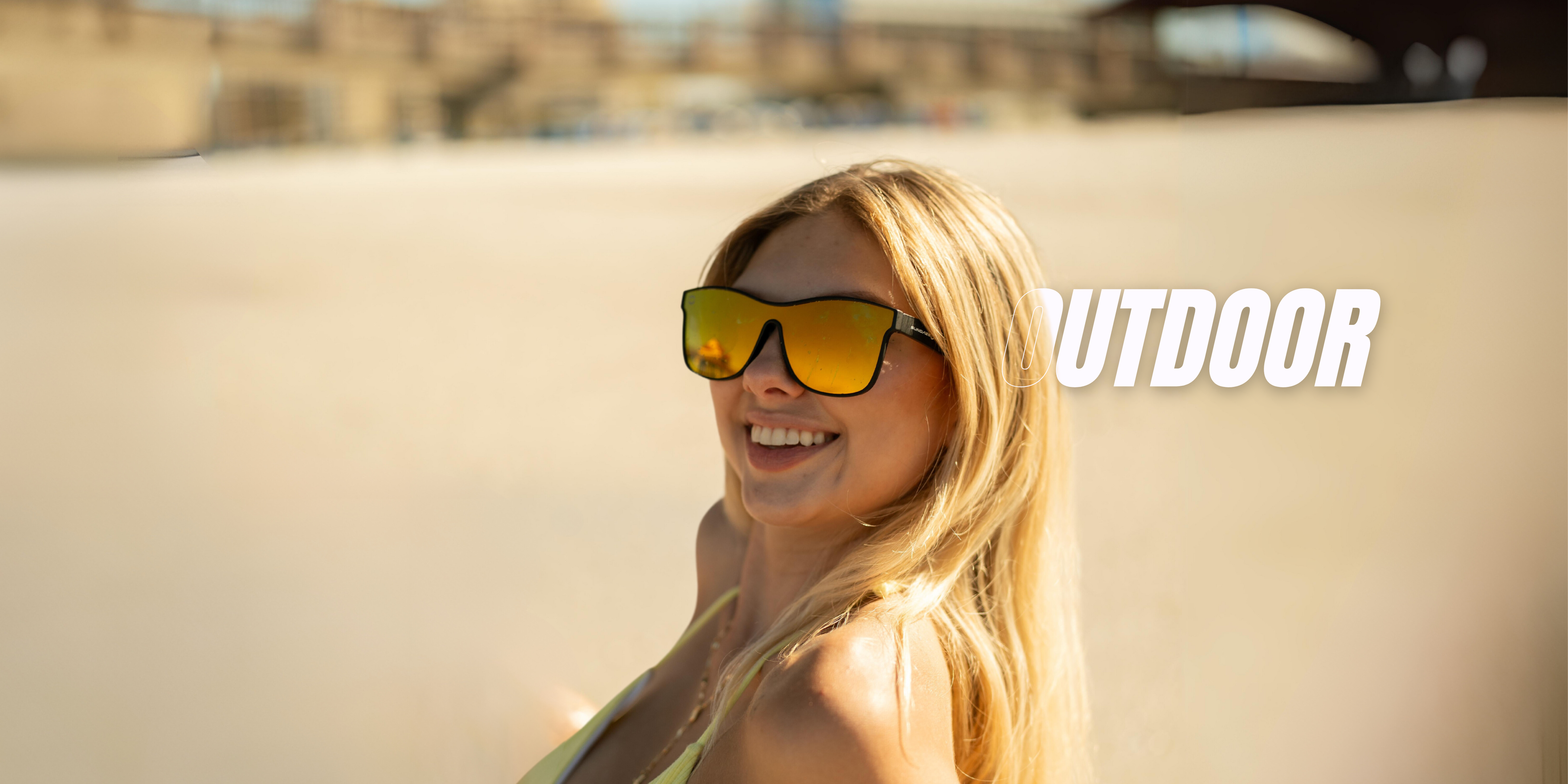 サングラス \u005ereclow^ RC SSUM SUNGLASS BEIGE OUTDOOR – Sundaze Rays